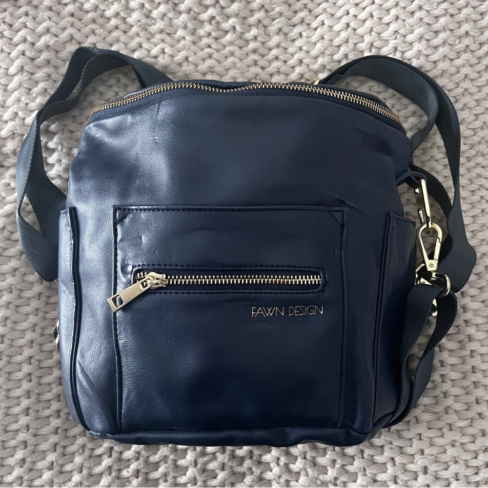 Fawn Design Navy Blue Mini Backpack